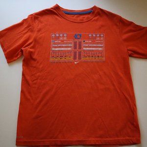 KDTrey5 Kevin Durant Rapper Jones Nike Dri Fit Shirt Orange Youth Large